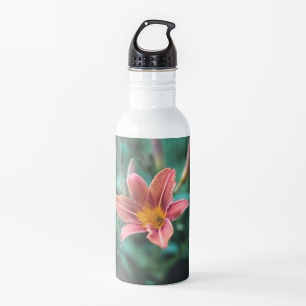 Orange lilly Water Bottle