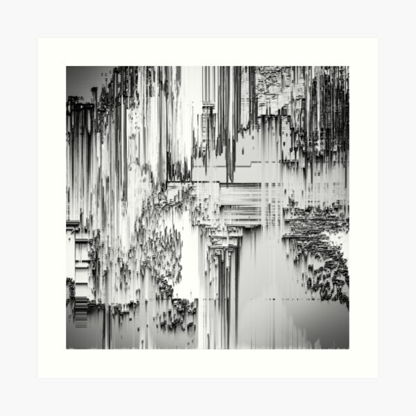 Binary Art Print