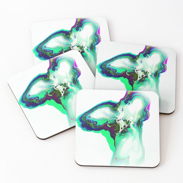 Item preview, Confetti Bloom Acrylic Pour Painting designed and sold by Ashley Branstetter.