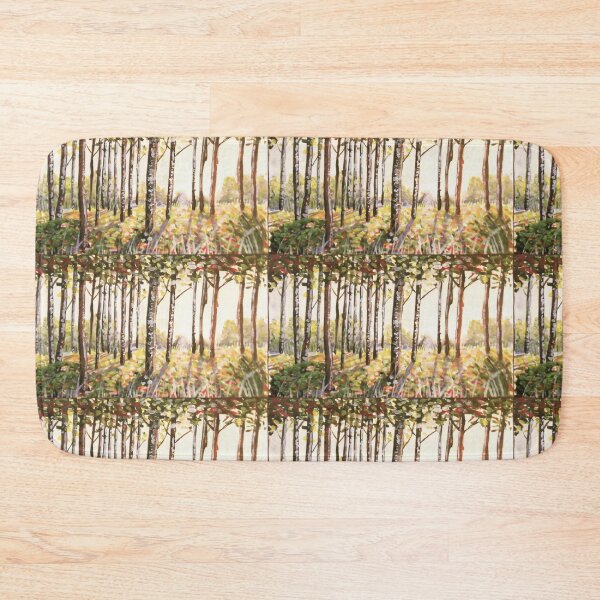 Item preview, Beech Trees at Dawn designed and sold by redmaidenart.