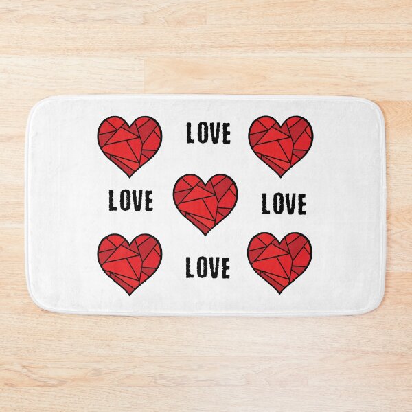 Item preview, Broken Red Loveheart Valentines Day Sticker Pack Sentiment designed and sold by LJWDesigns.