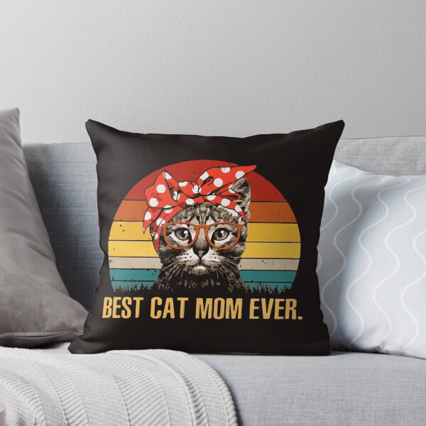 Item preview, Cat Mom design with sunset  designed and sold by Info Bites.