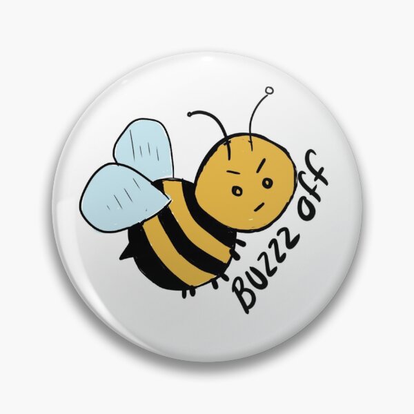 Item preview, Bad Manner Bee designed and sold by PurrfectPixels.