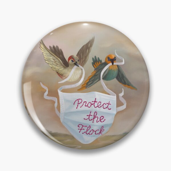 Item preview, “Protect the Flock” Redbubble Mask etc. designed and sold by MarcosSorensen.