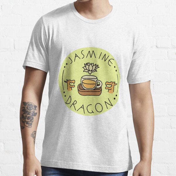 "Jasmine Dragon Tea Shop" Tshirt for Sale by LeilaDesigns Redbubble