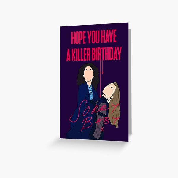 Item preview, Killing Eve Birthday designed and sold by christinaserna.