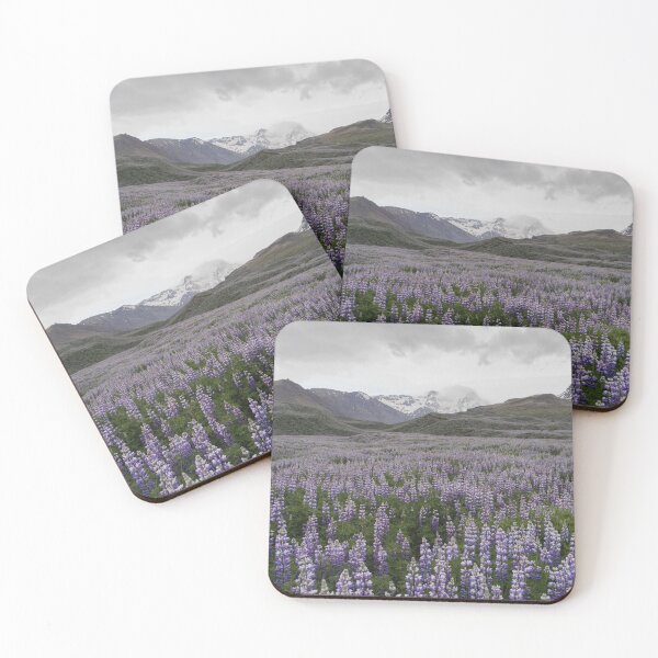 Item preview, PURPLE LUPINE BLOOMING IN ICELAND designed and sold by Eston Kamau.