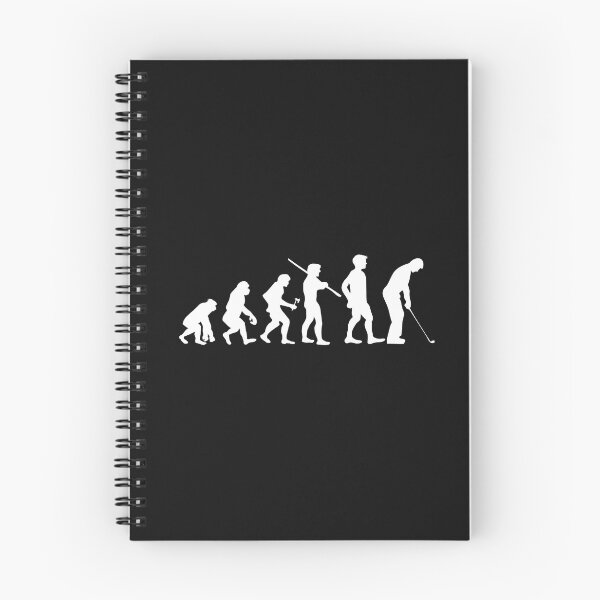 Item preview, Human Evolution Golfing Golfer Golf designed and sold by losttribe.