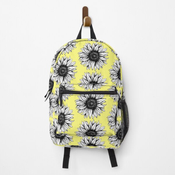 Item preview, Black and White Sunflower (yellow background) designed and sold by LiciaMarie.