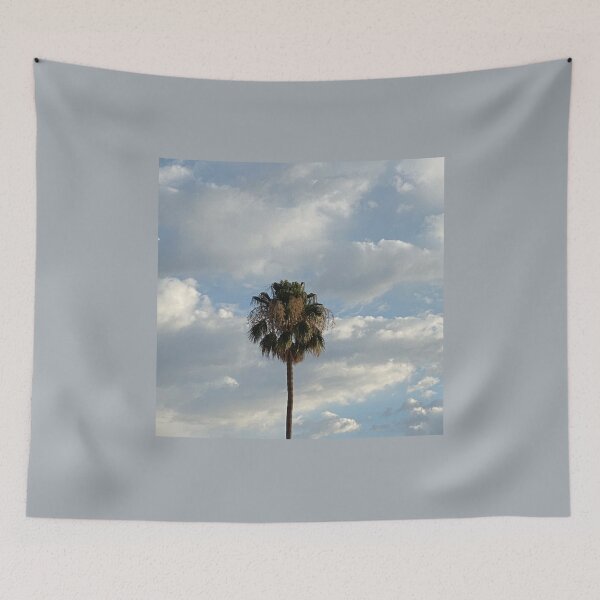 Item preview, Palm Tree And Clouds designed and sold by pinkyjainpan.