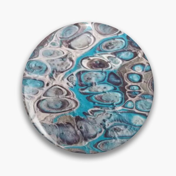 Item preview, Acrylic pour circle designed and sold by TheBoyTeacher.