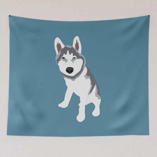 Item preview, Blu the Husky designed and sold by beyondthescope.