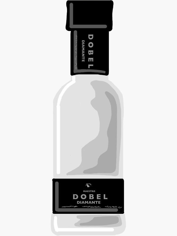 "Maestro Dobel Tequila" Sticker by alvaradosisters Redbubble