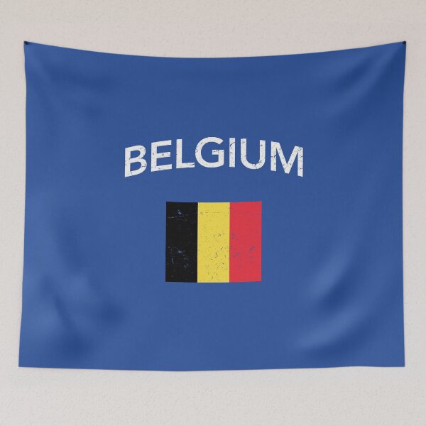 Item preview, Vintage Belgium Flag designed and sold by vladocar.