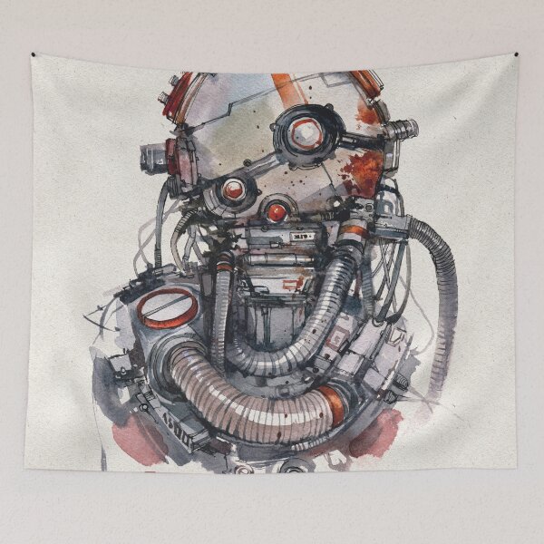 Item preview, Watercolor Bot 02 designed and sold by NinjaJo.