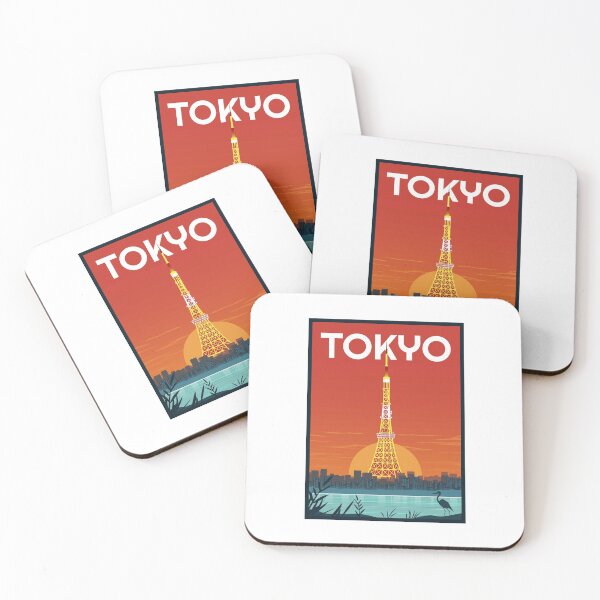 Item preview, TOKYO Skyline Poster Print designed and sold by AABUZ.