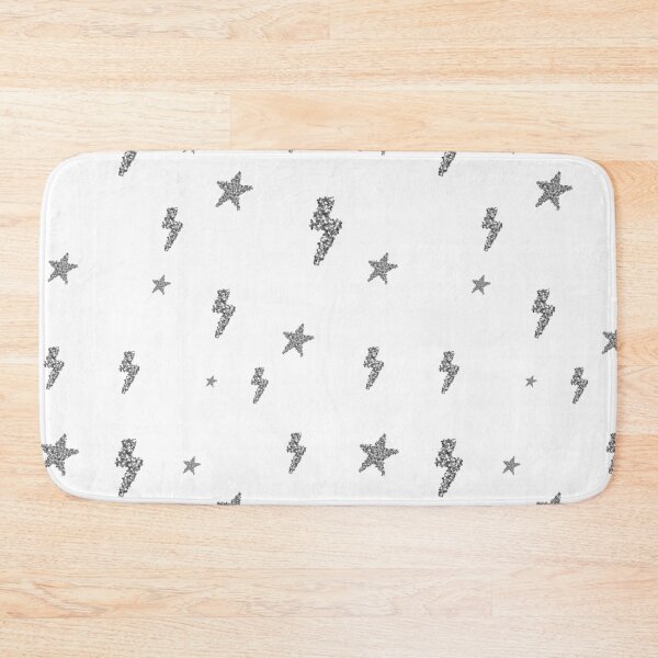 Item preview, glitter lightning bolts and stars sticker pack designed and sold by marniestickers.