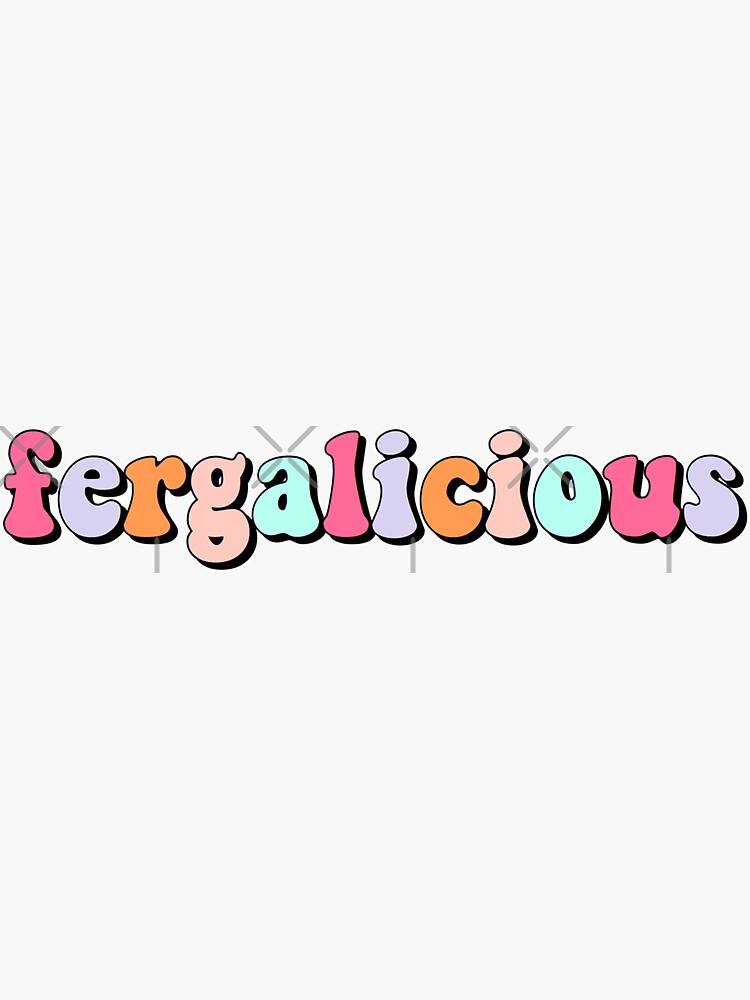 Fergalicious brand sales