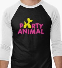 Party Animal Men's Baseball ¾ T-Shirt