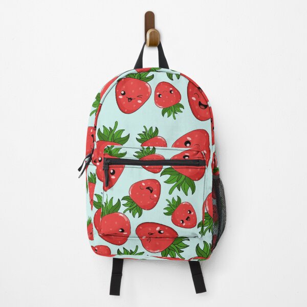 Item preview, Smiling strawberries pattern designed and sold by juliduq99.