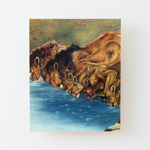 Pride Wood Mounted Print