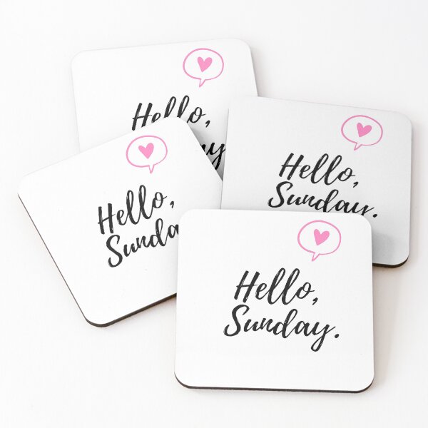 Item preview, Hello Sunday designed and sold by Camilovelove.