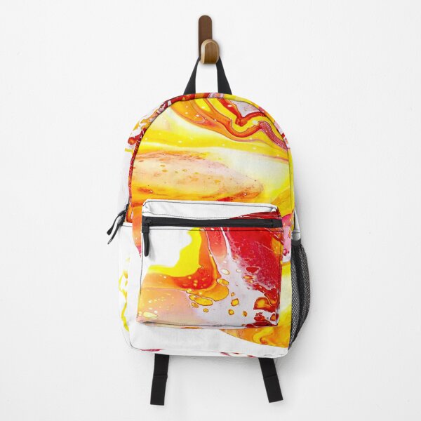Item preview, Fire Planet Acrylic Pour Painting designed and sold by Ashley Branstetter.