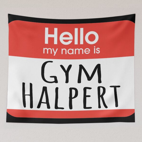 Item preview, Gym Halpert designed and sold by TheBoyTeacher.