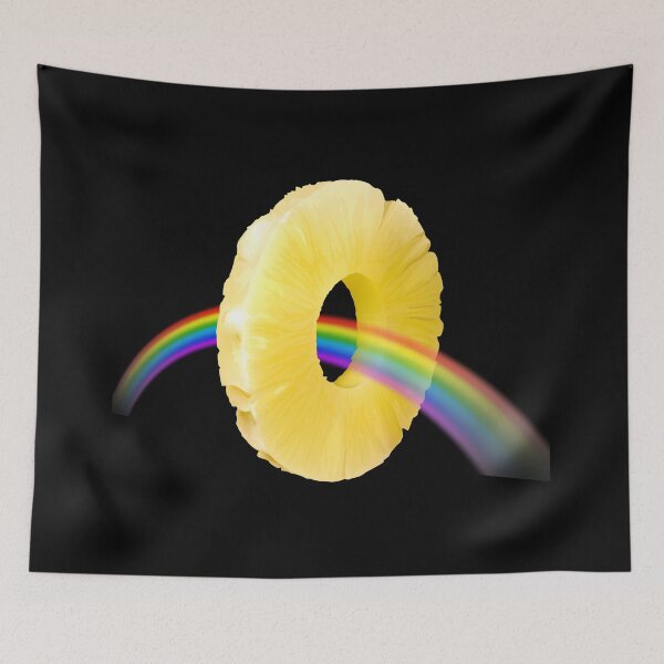 Aperçu de l'œuvre ARC-EN-CIEL D'ANANAS créée et vendue par RedBubbleBoom.