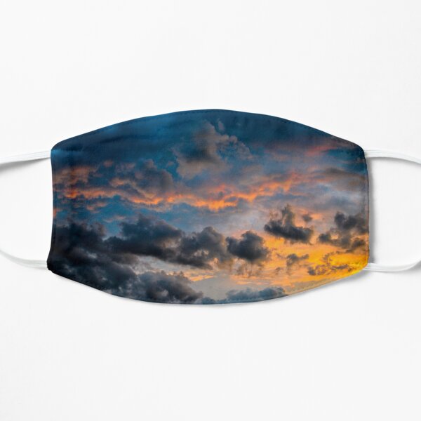 Fire In The Sky Flat Mask