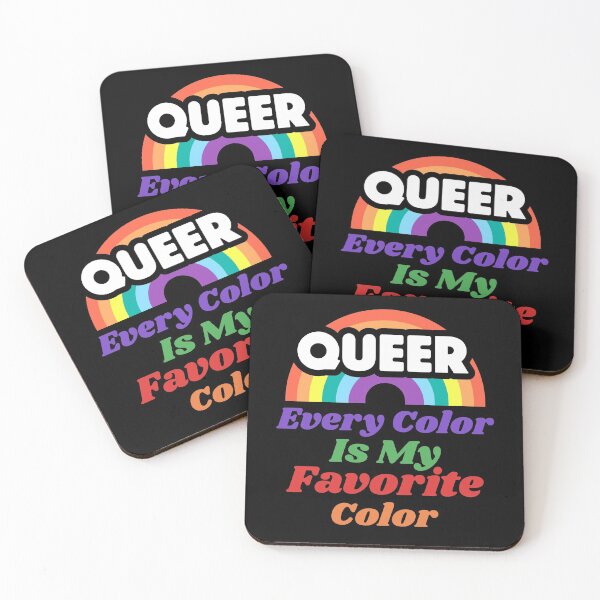 Item preview, QUEER Every Color Is My Favorite Color designed and sold by breh-art.