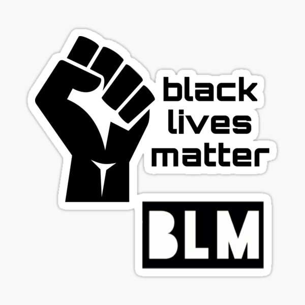paquete blm grande Pegatina