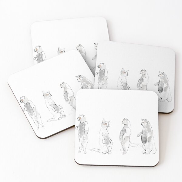 Item preview, Standing Cats designed and sold by Josie Phillips.