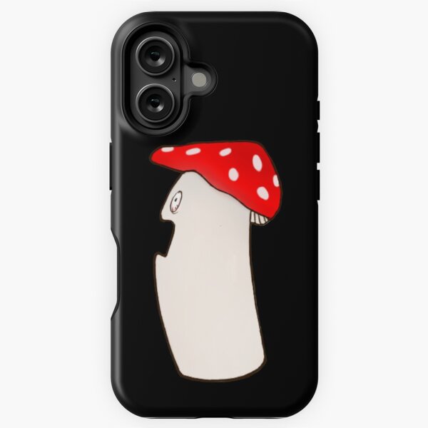 Vista previa del artículo con la obra «Seta roja», diseñado y vendido por chadwalrus.