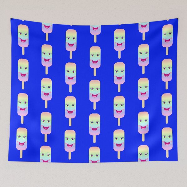 Item preview, Happy Pastel Rainbow Popsicle  designed and sold by Deborah Camp.
