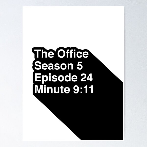 Item preview, The Office "I Understand Nothing" Michael Scott Quote designed and sold by MarzStudio.