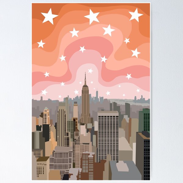 Item preview, NYC Skyline designed and sold by bymirabel.