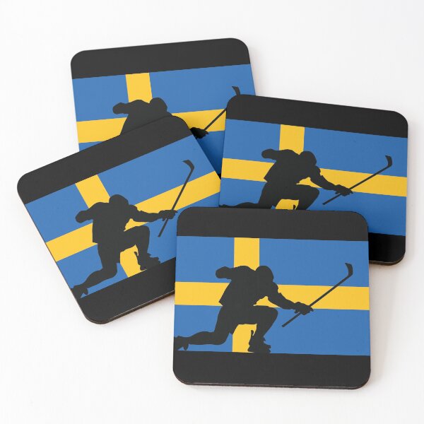 Item preview, Sweden Ice Hockey Silhouette Goal Celebration designed and sold by CanvasTee.