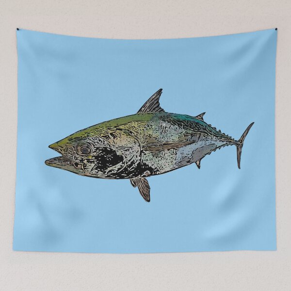 Item preview, False Albacore Black Alternate Print designed and sold by designsasstultd.