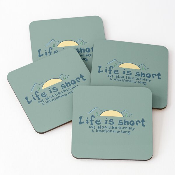 Item preview, Life is Short designed and sold by annawats.
