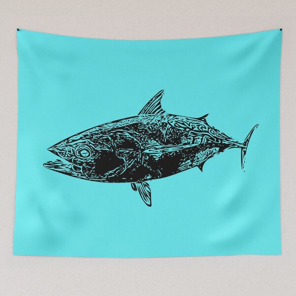 Item preview,  False Albacore Black Print designed and sold by designsasstultd.