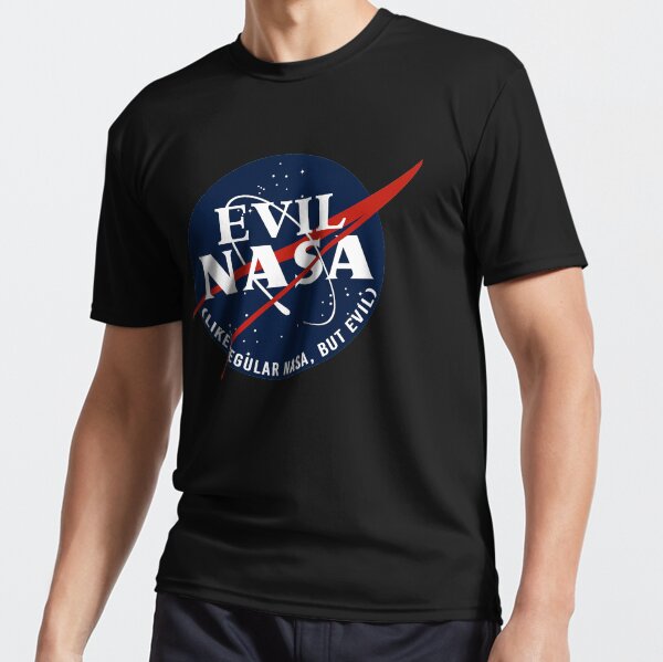 EVIL NASA (like regular nasa, but evil) Active T-Shirt
