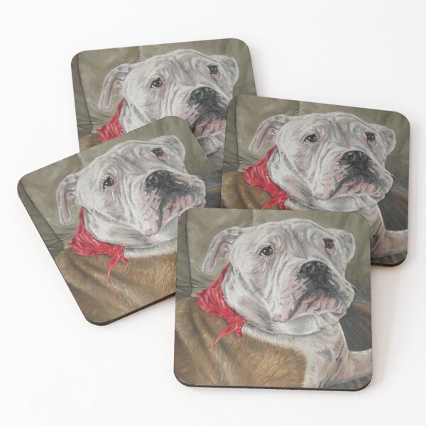 Item preview, Bulldog Americano designed and sold by redmaidenart.