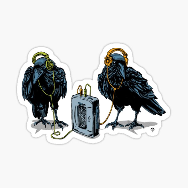 Crows  Sticker