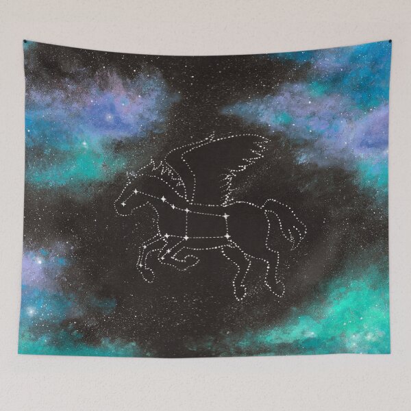 Item preview, Pegasus Aurora Galaxy designed and sold by MalteseLizzie.