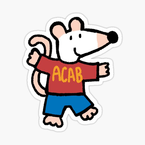 ACAB Maisy Mouse Sticker