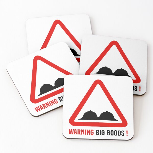 Item preview, Warning Big Boobs! designed and sold by fourretout.