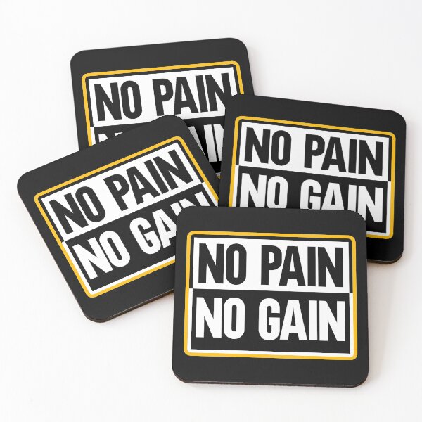 Item preview, No Pain No Gain Sign designed and sold by xesed.