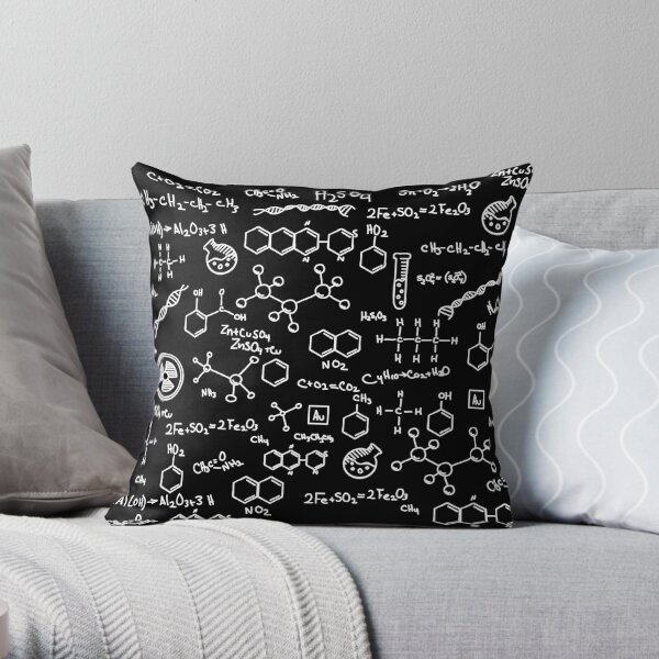 Chemis-Tree Chemistree Funny Christmas Chemistry Quote Humor Throw Pillow Multicolor 18x18 Chemis-Tree Chemistree Funny Christmas Chemistry Quote Humor Throw Pillow Multicolor 18x18