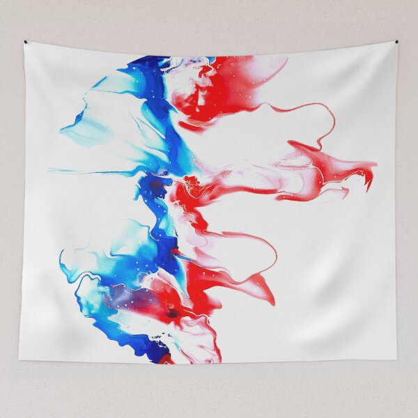 Item preview, Planet USA Acrylic Pour Painting designed and sold by Ashley Branstetter.